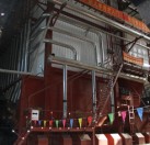 寧城光大熱力130T、65T往復(fù)爐排熱水爐